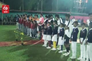 Night Football tournament  Start in Hojai