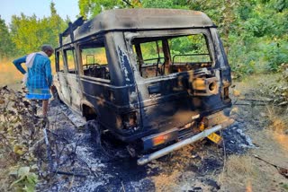 miscreants set fire on bolero