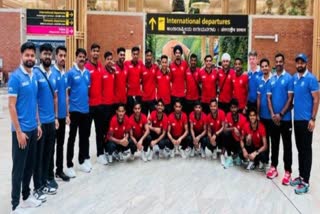 ہندوستانی ٹیم ہاکی جونیئر ورلڈ کپ کے لیے روانہ