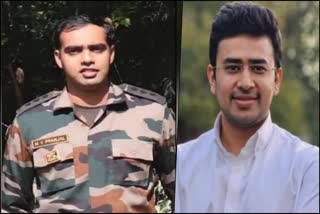 Etv Bharatmp-tejasvi-surya-request-for-rename-jigani-main-road-as-pranjal