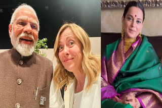 Etv BharatModi And Meloni Selfie :