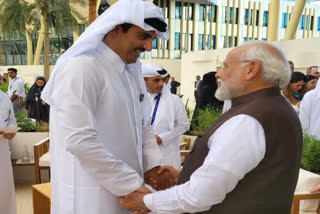PM Modi meets Qatar's ruler, discusses well-being of Indian community