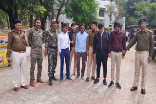 Four youths who came to give interview to court pune by fake means arrested