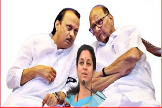 Ajit Pawar And Sharad Pawar