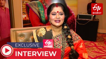 Etv Bharat लखनऊ में अभिनेत्री सुधा चंद्रन  धारावाहिक डोरी का प्रमोशन  Actress Sudha Chandran in Lucknow  Serial Dori promotion in Lucknow  अभिनेत्री सुधा चंद्रन का इंटरव्यू  Actress Sudha Chandran Exclusive Interview