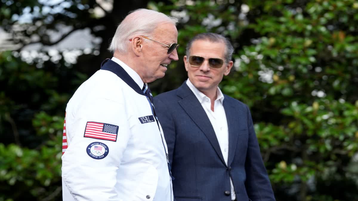 Biden pardons son Hunter