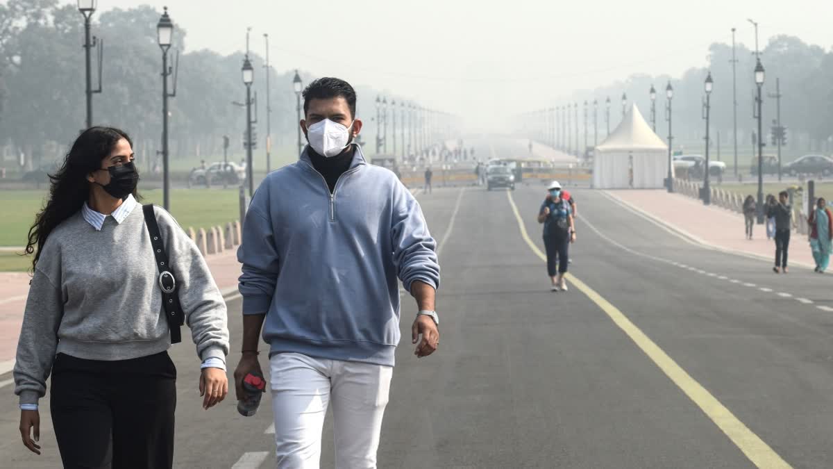 AQI in Delhi levels