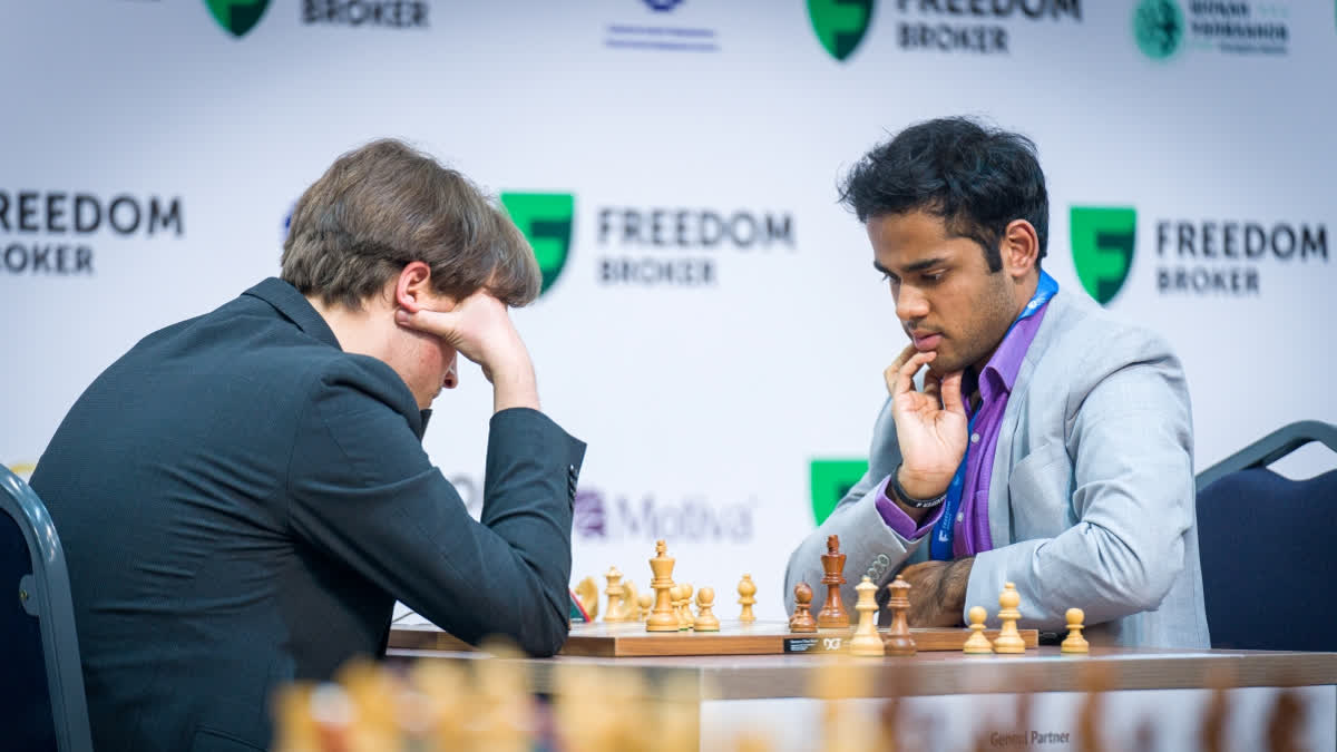 Arjun Erigaisi became the second and youngest Indian to cross gold-standard ELO rating of 2800 after Vishwanathan Anand.