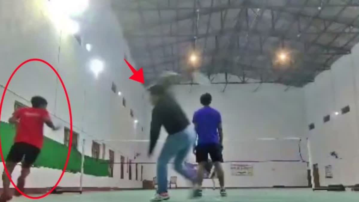 Badminton Player Beaten