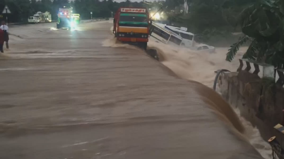 Tamil Nadu: Unprecedented Rains Cause Flooding In Uthangarai, Pochampalli