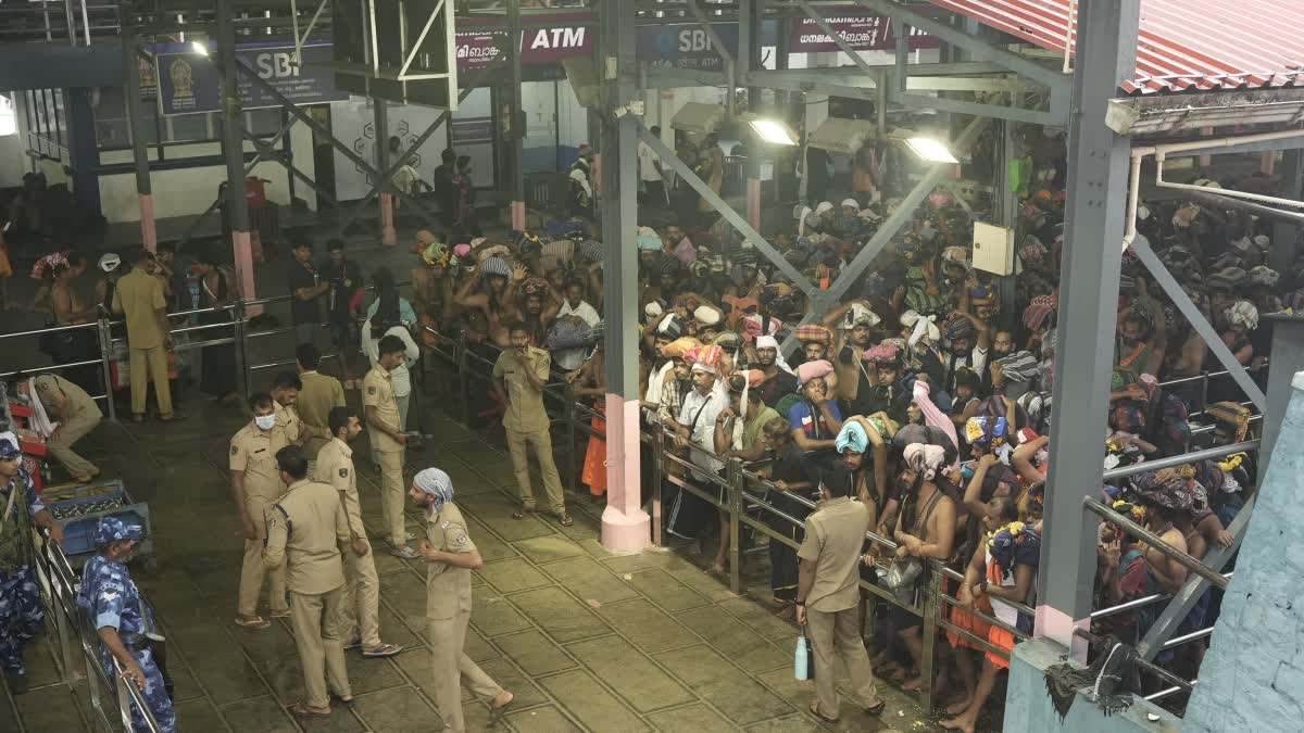 SABARIMALA NEWS  ശബരിമല മഴ  മഴ മുന്നറിയിപ്പ് ശബരിമല  RAIN WARNING SABARIMALA