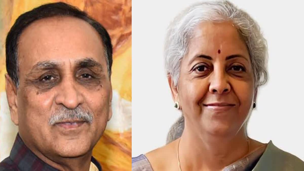 Vijay Rupani and Nirmala Sitharaman