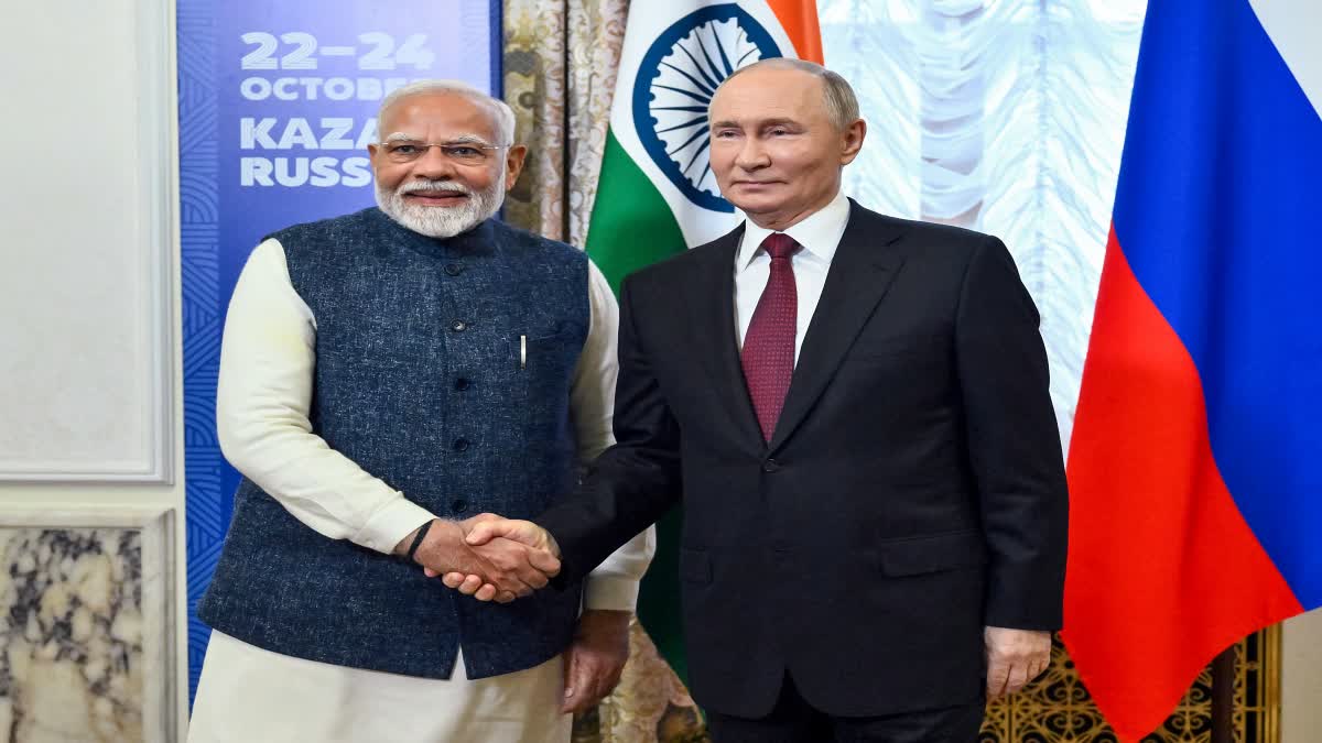 PM Narendra Modi and Russian President Vladimir Putin