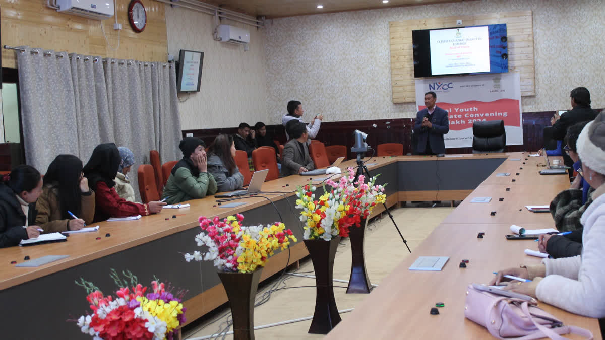 Conference in Leh on Ladakh’s Climate Challenges.