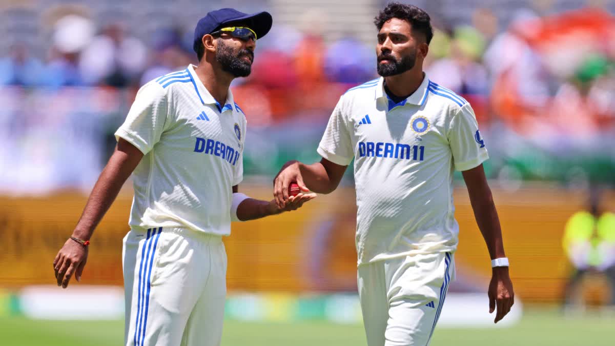 MOHAMMED SIRAJ AND JASPRIT BUMRAH