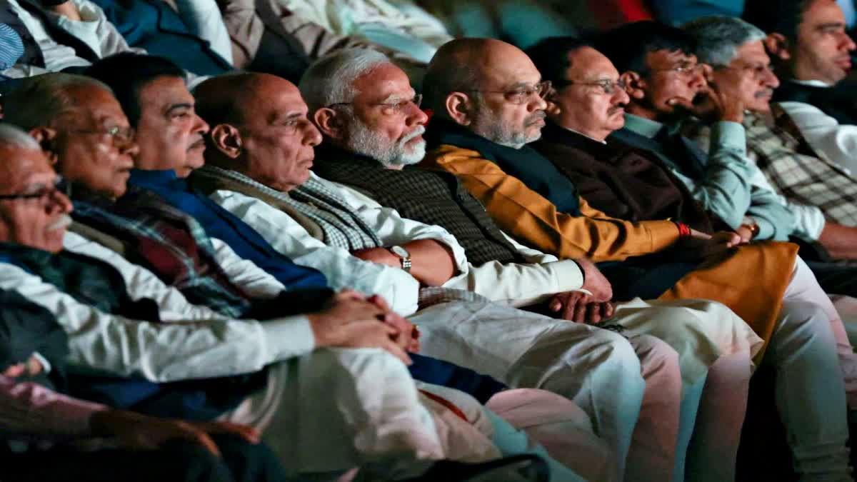 PM Modi watches film 'The Sabarmati Report' with cabinet colleagues