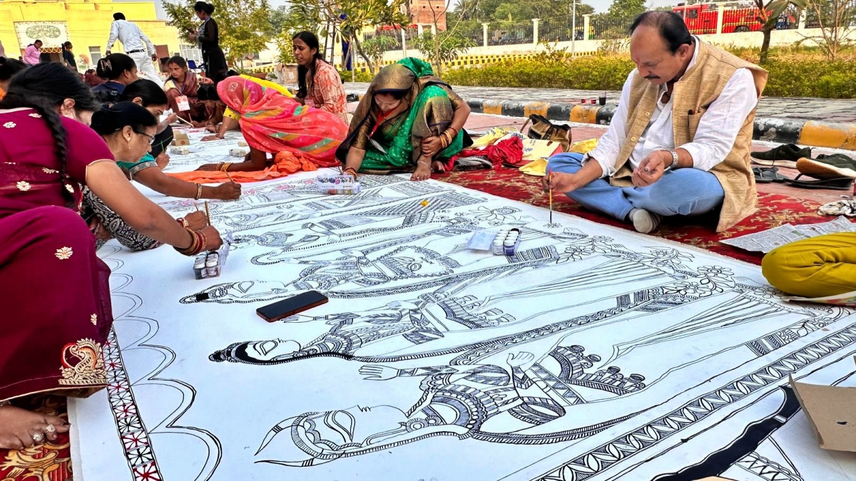 Mithila Painting World Record