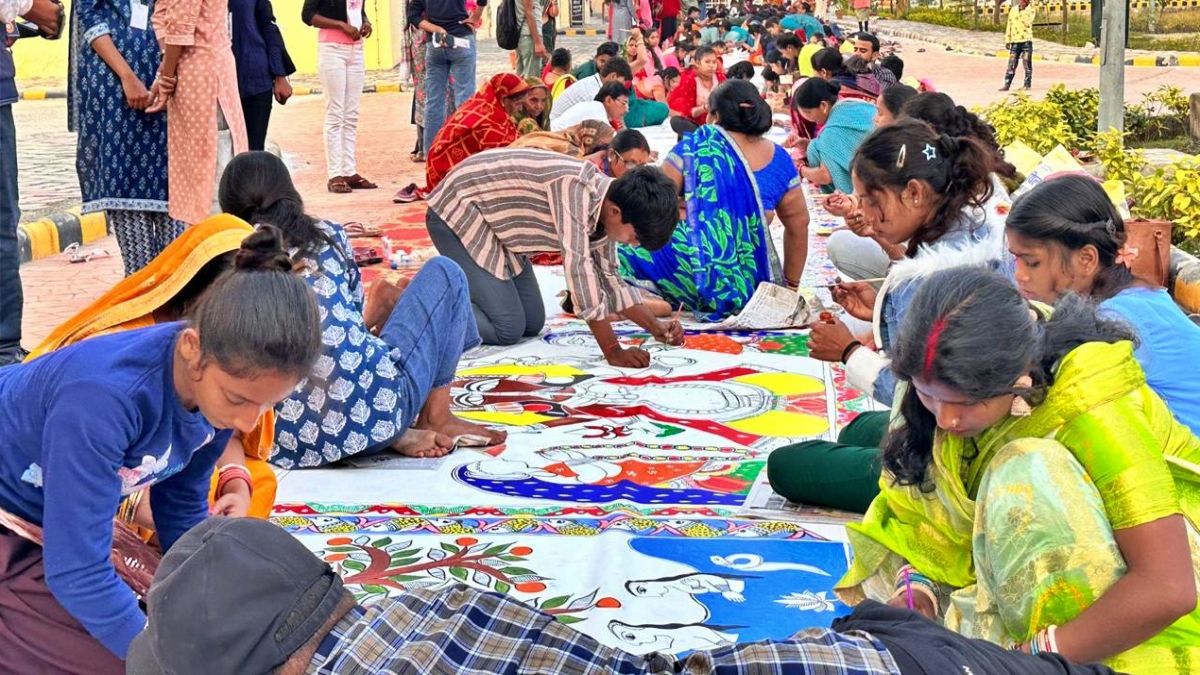 Mithila Painting World Record