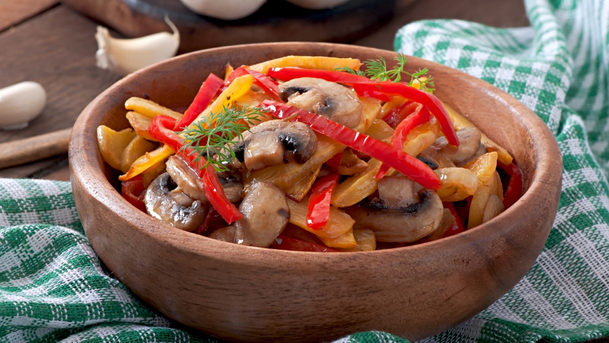 Stir-fry Mushrooms