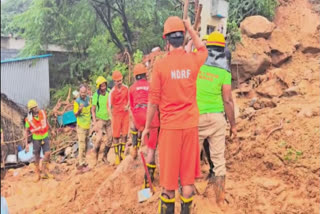 Rescue operation begins For Seven 'Trapped' Individuals In Annamalaiyar Hill In Tamil Nadu