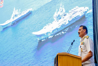 Chief of Naval Staff Admiral Dinesh K Tripathi