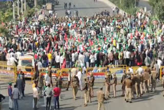 farmers broke barricades