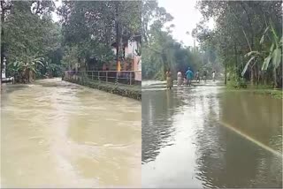 കോട്ടയം മഴ  HEAVY RAINFALL IN KERALA  HEAVY RAINFALL KOTTAYAM  KERALA WEATHER UPDATES