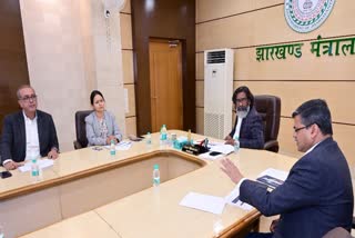 Hemant Soren Meeting With Officials