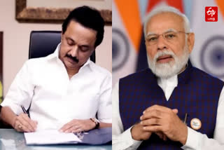 M.K.Stalin and Narendra Modi