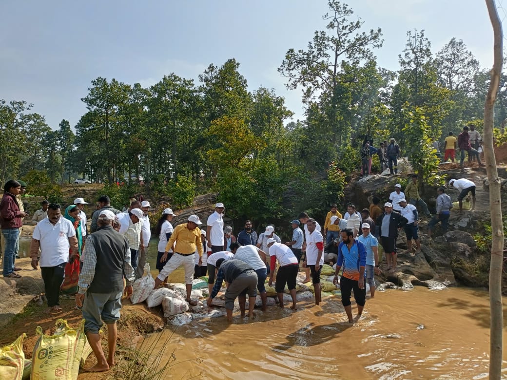 Baikunthpur water conservation