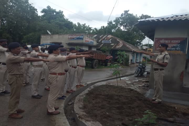 policemen taken oath 