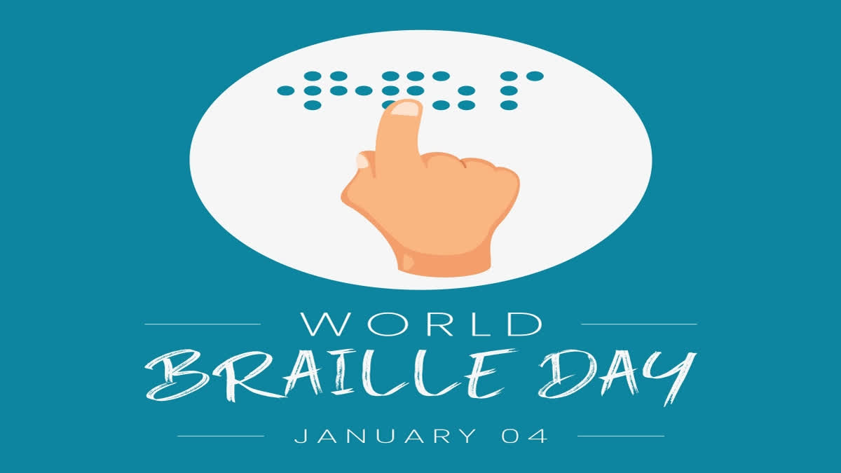 World Braille Day is observed every year on January 4, coinciding with the birthday of Louis Braille's. He was also the founder of Braille system. It is a tactile representation of alphabetic and numerical symbols using six dots to represent each letter and number, and even musical, mathematical and scientific symbols. It is used by visually impaired people.