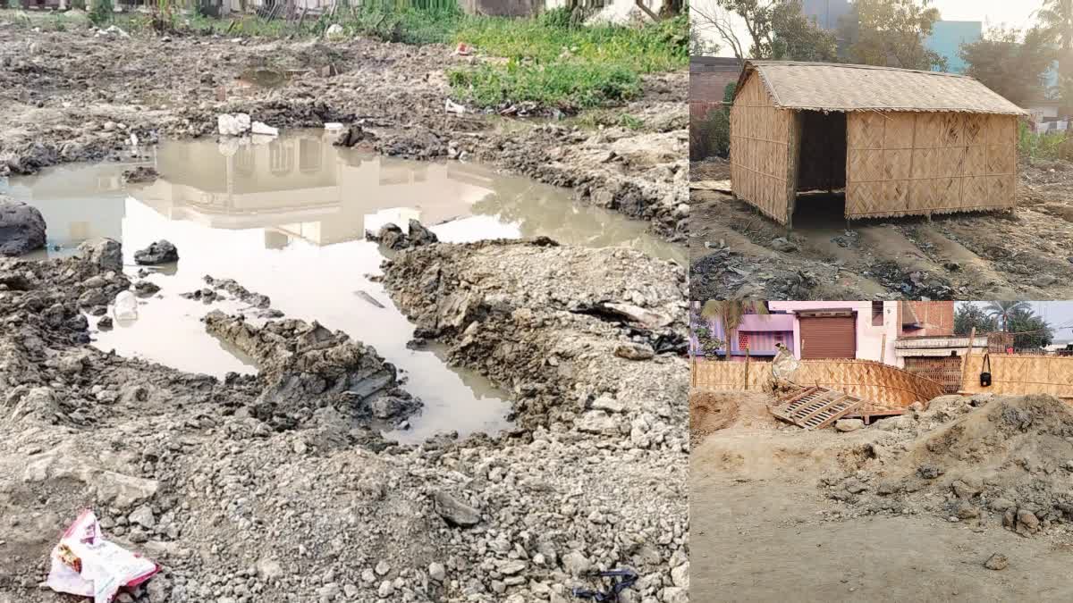 pond-missing-in-darbhanga-bihar-land-mafia-captured-pond-by-filling-it-with-soil