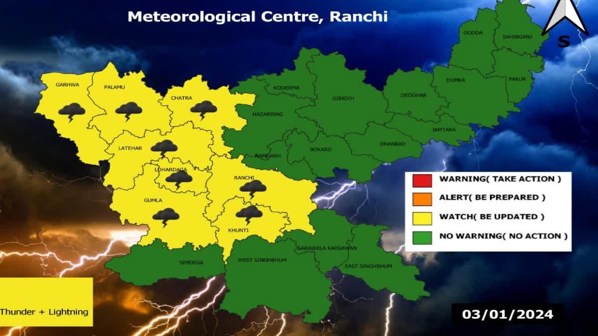 Jharkhand weather update