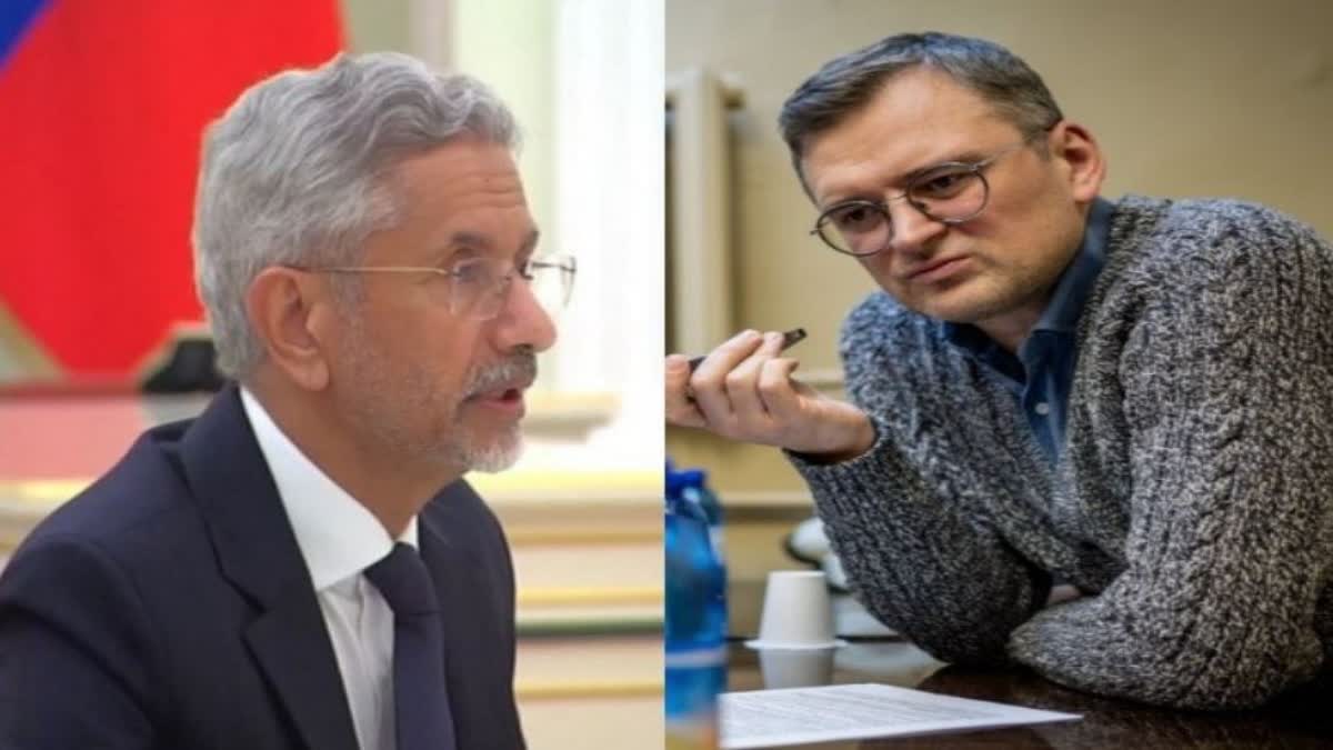 Discussion between Jaishankar and Ukraine's Foreign Minister Dmytro Kuleba