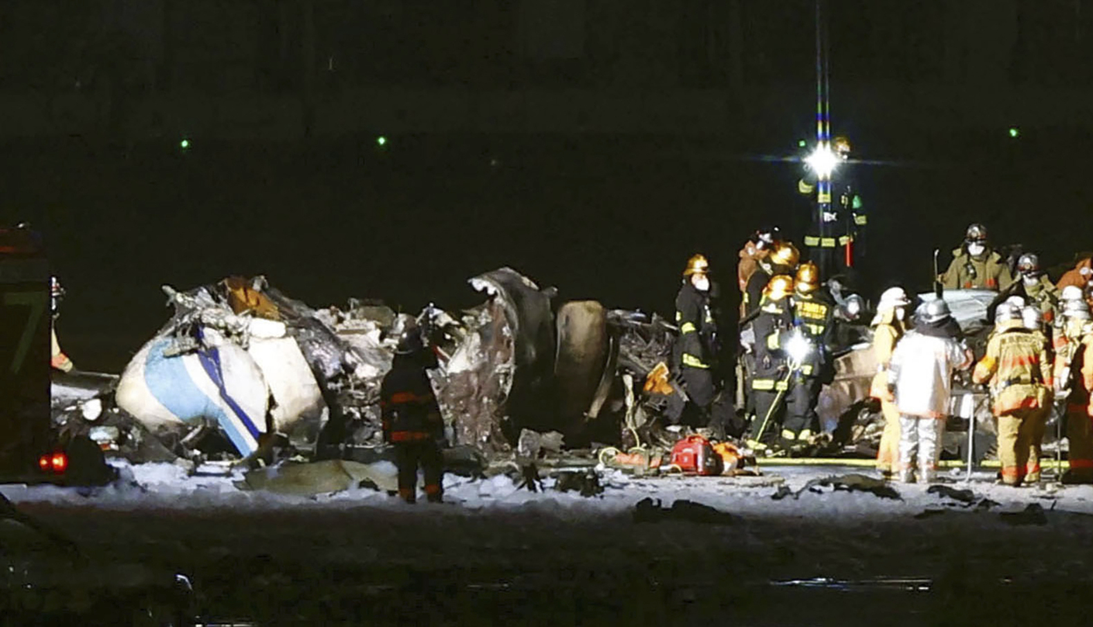 Japan Plane Crash Evacuation Process