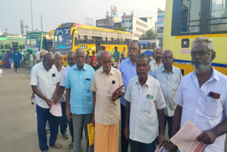 TNSTC protest issue