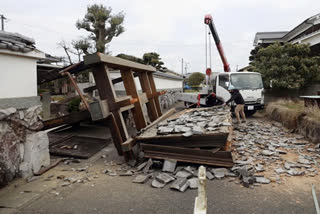 death toll in earthquake that struck Japan on New Year Day