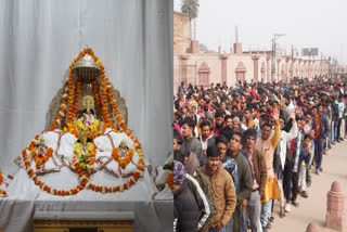 Thousands of devotees attended Ayodhya to celebrate new year with Ramlala