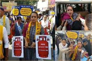 Reshma Patel Detention :  જૂનાગઢમાં ગેસના ભાવ ઘટાડા વિરોધમાં આપ નેતા રેશમા પટેલની અટકાયત
