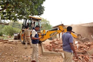 forest department seized the encroached land