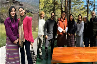 Shahid Kapoor, Mira Rajput, and family meet king-queen of Bhutan during New Year trip