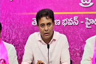 MLA KTR Press Meet at Telangana Bhavan