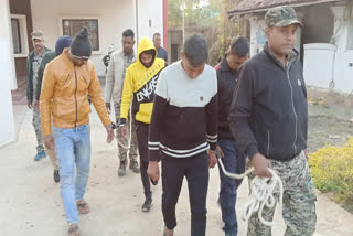 Four youths arrested on charges of gangrape