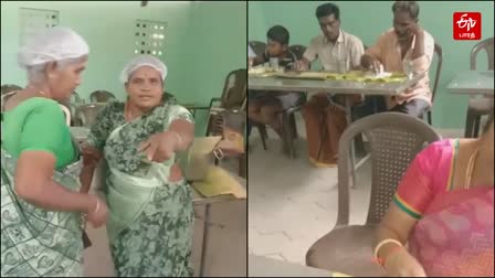 video of two women workers disrespecting the devotees at Karattumedu Temple goes viral