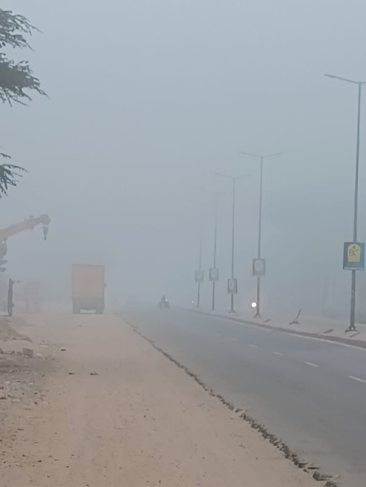 Dense Fog in Bikaner