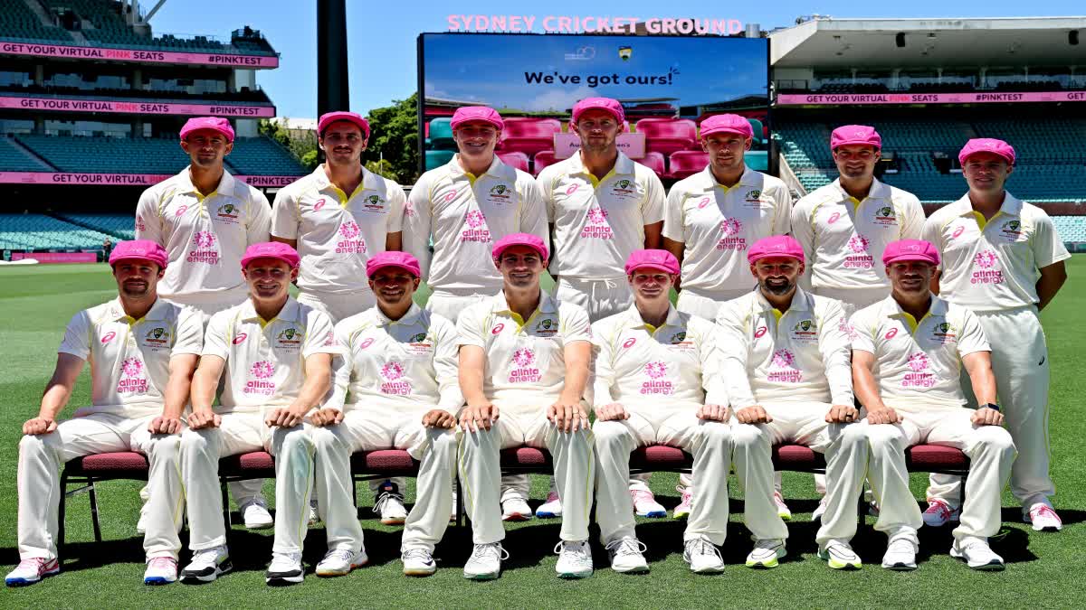 INDIA VS AUSTRALIA 5TH TEST  WHAT IS PINK TEST  WHY AUSTRALIAN WEAR PINK JERSEY  SYDNEY TEST