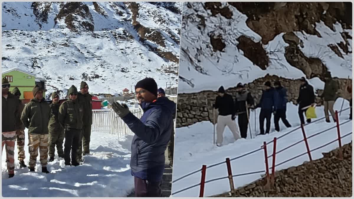 SNOWFALL IN KEDARNATH