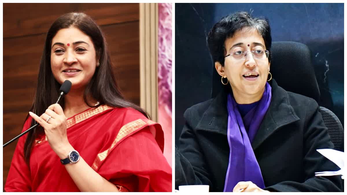 Alka Lamba faces Atishi