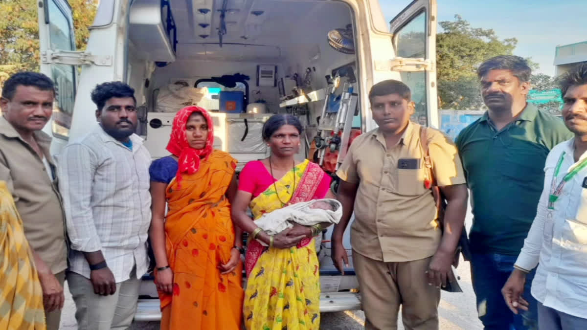 Woman Deliver in RTC Bus